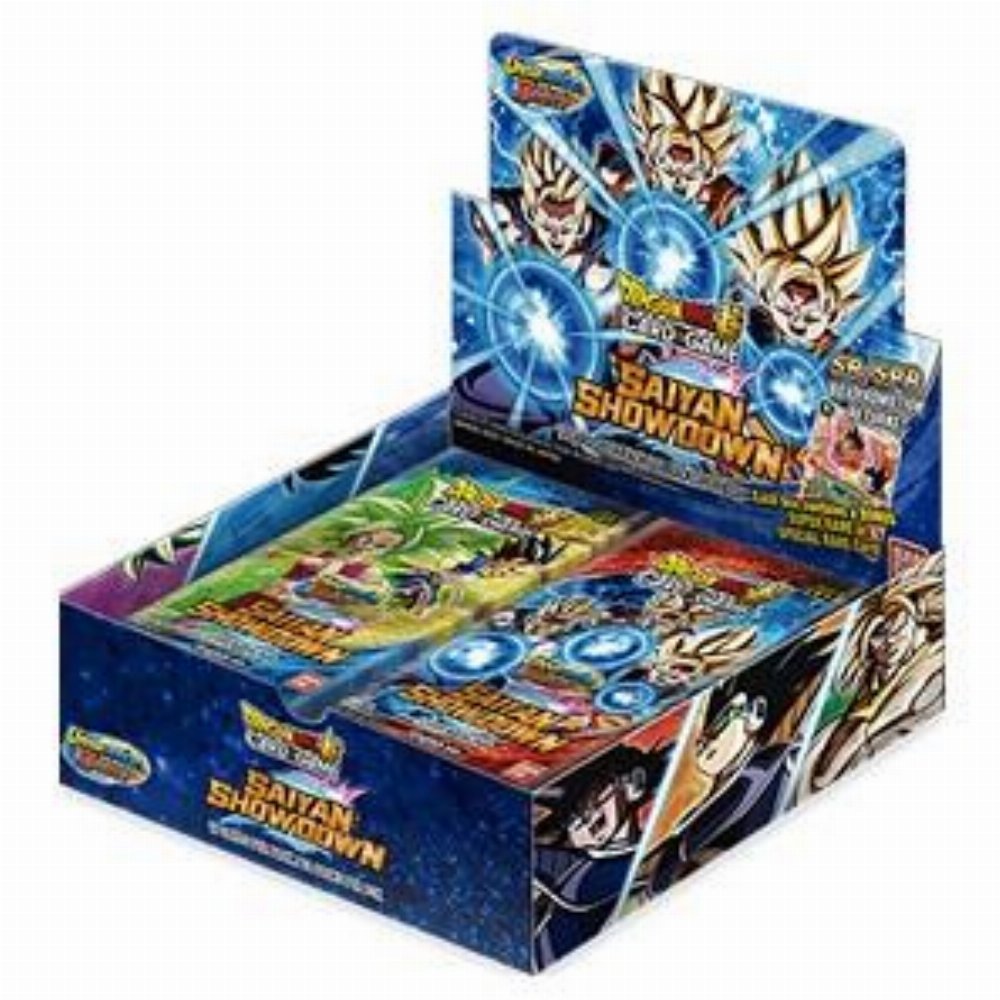 dragon ball super card game – saiyan showdown booster box – bt15