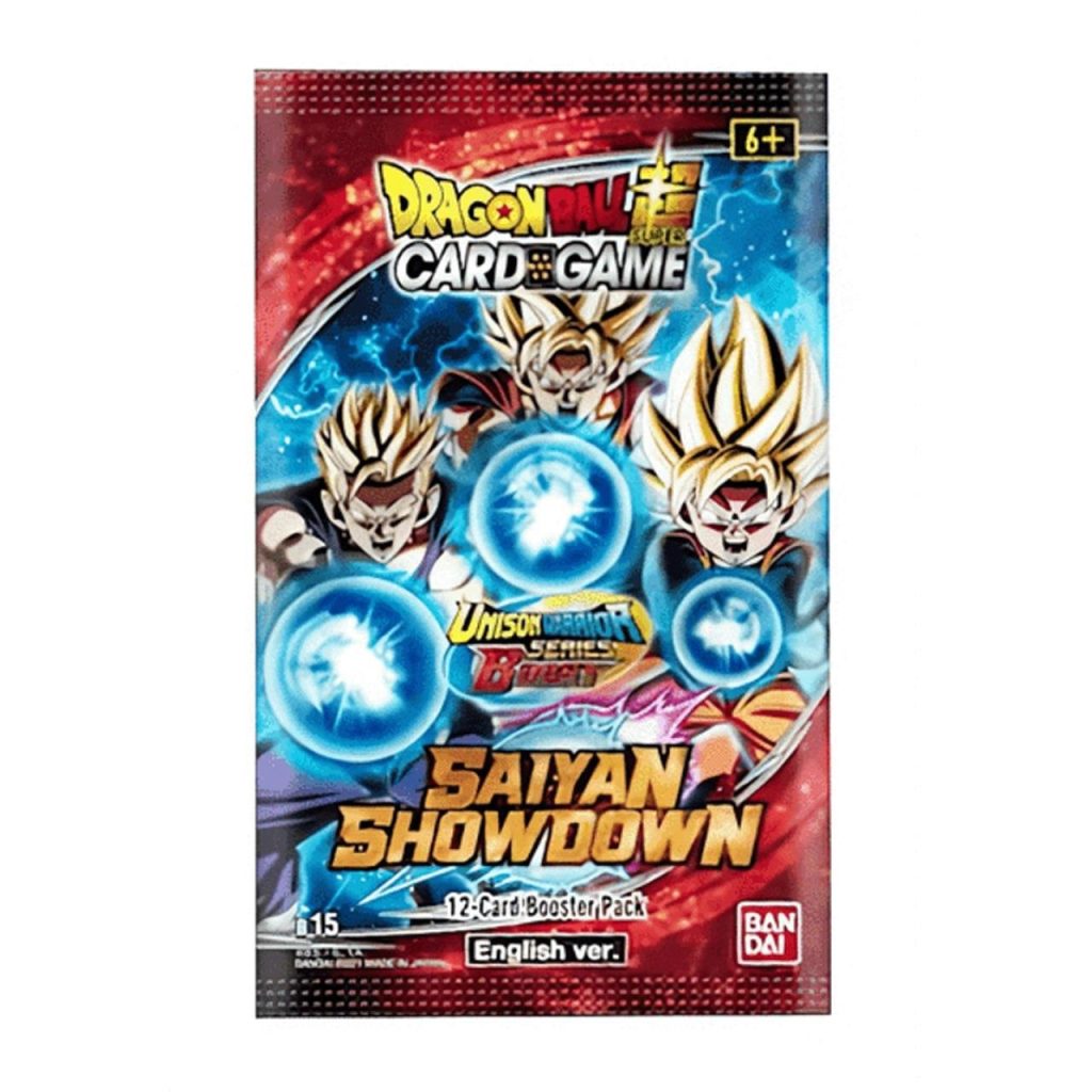 dragon ball super card game – saiyan showdown booster box – bt15