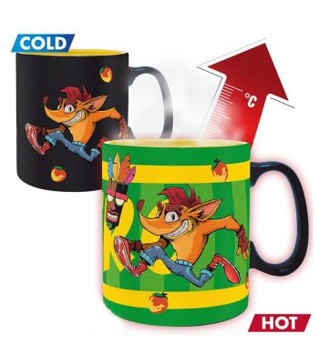 crash bandicoot! mug heat change