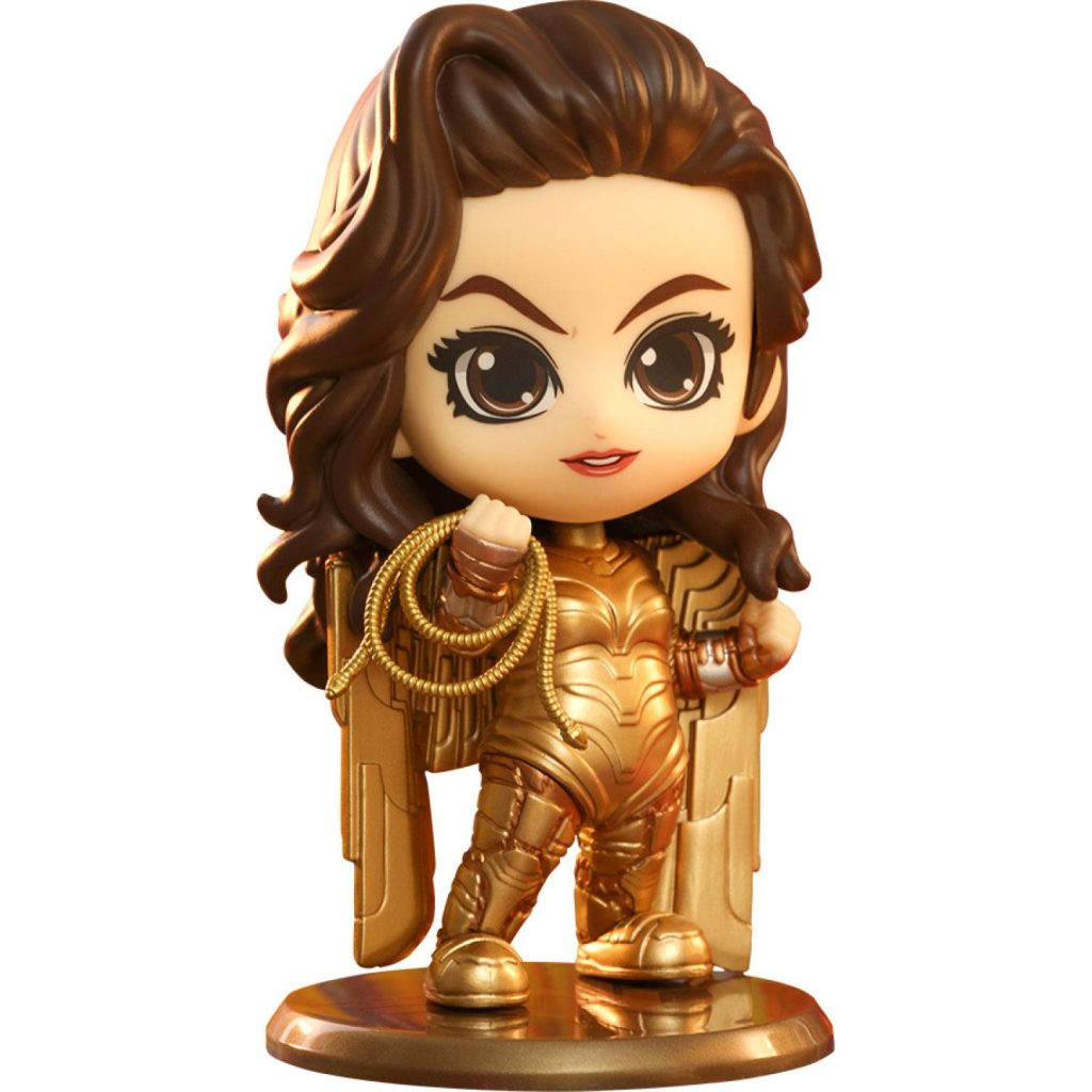 dc comics! cosbaby mini φιγούρα wonderwoman golden armor