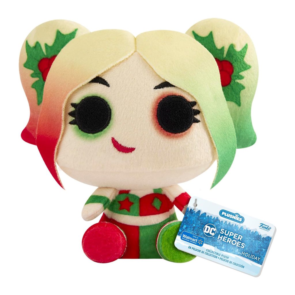 funko plushies! dc comics holiday harley quinn