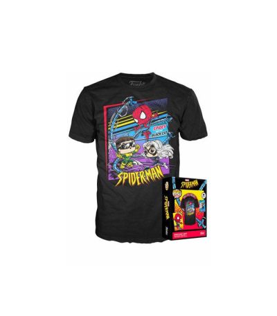 funko pop! marvel spider man t shirt
