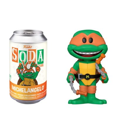 funko soda! teenage mutant ninja turtles michelangelo (chase possible)