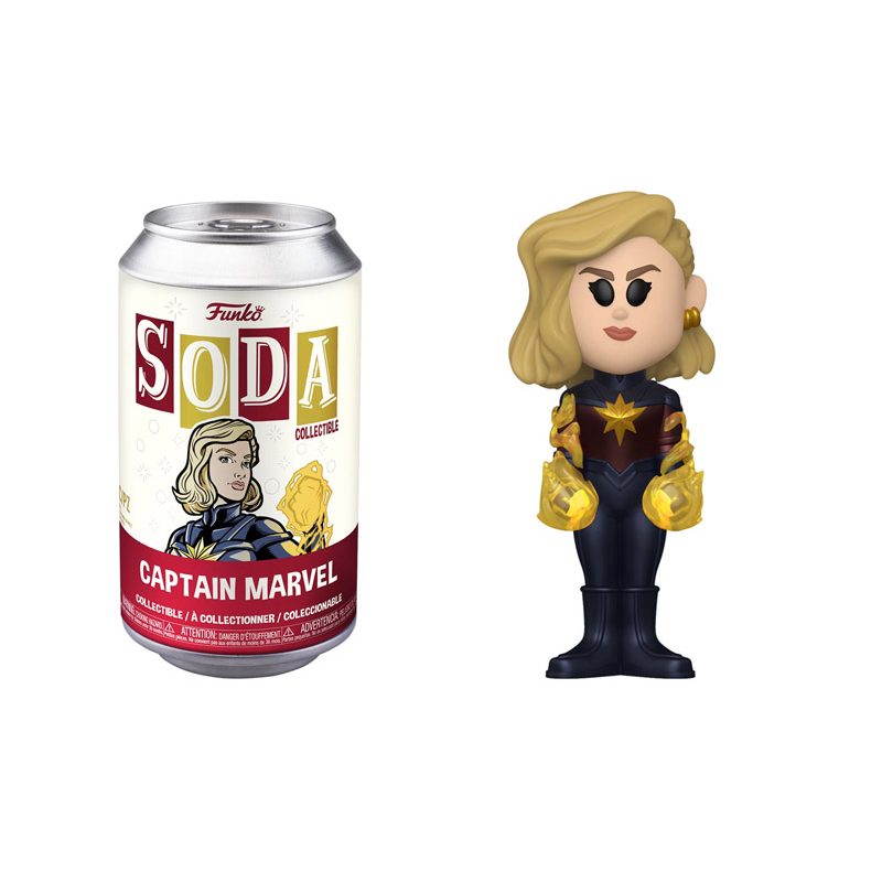 funko soda! the marvels captain marvel (chase possible)