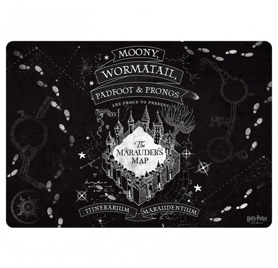 harry potter! mousepad marauder's map