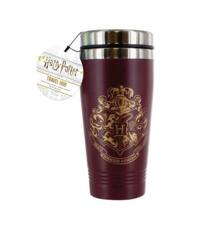 harry potter! Μεταλλική κούπα ταξιδίου hogwarts