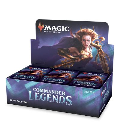 magic the gathering commander legends draft booster box en