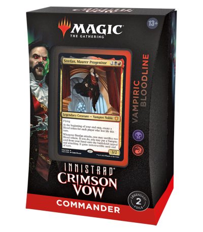 magic the gathering innistrad crimson vow vampiric bloodline commander deck