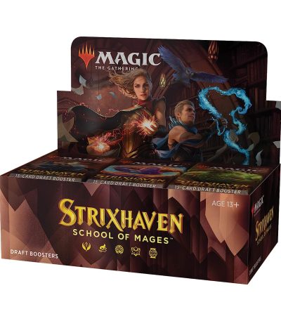 magic the gathering strixhaven school of mages draft booster box sp