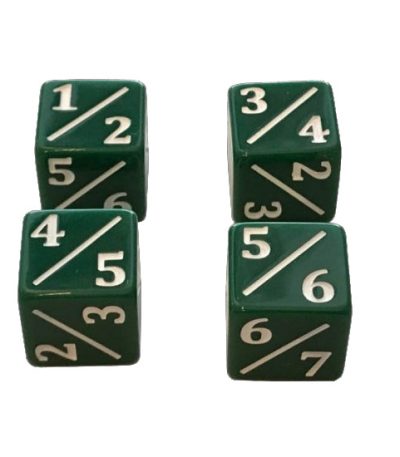 magic the gathering! tarmo dice set