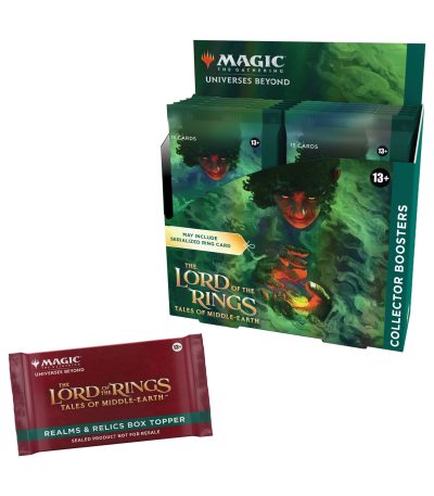 magic the gathering the lord of the rings tales of middle earth collector booster box en