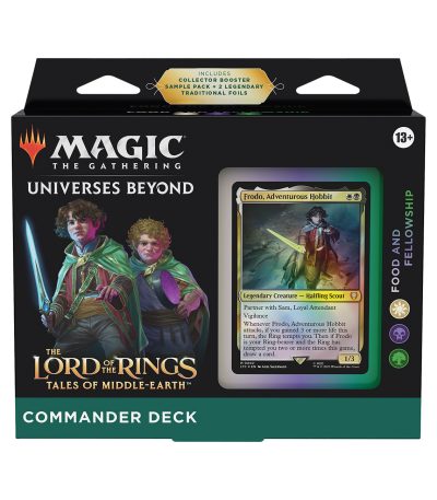 magic the gathering the lord of the rings tales of middle earth food and fellowship commander deck