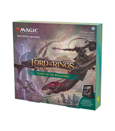 magic the gathering the lord of the rings tales of middle earth scene box flight of the witch king