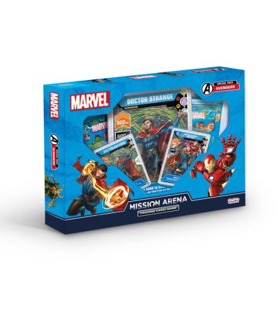 marvel! mission arena special pack doctor strange iron man