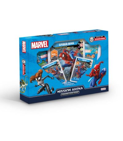 marvel! mission arena special pack spiderman spidergirl