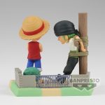 one piece! figure wcf log stories luffy and zoro