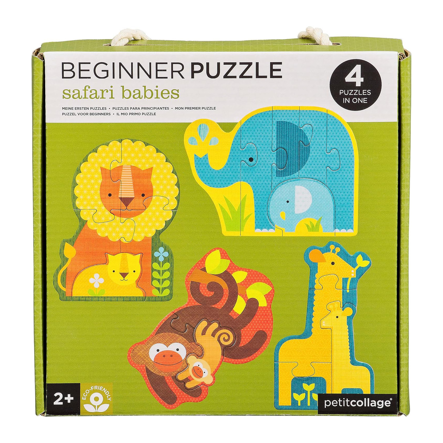 petit collage puzzle safari babies petit collage puzzle safari babies