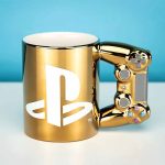 playstation! 3d mug playstation gold controller