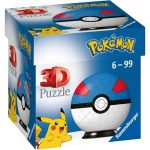 pokemon! 3d puzzle pokeball 54pcs