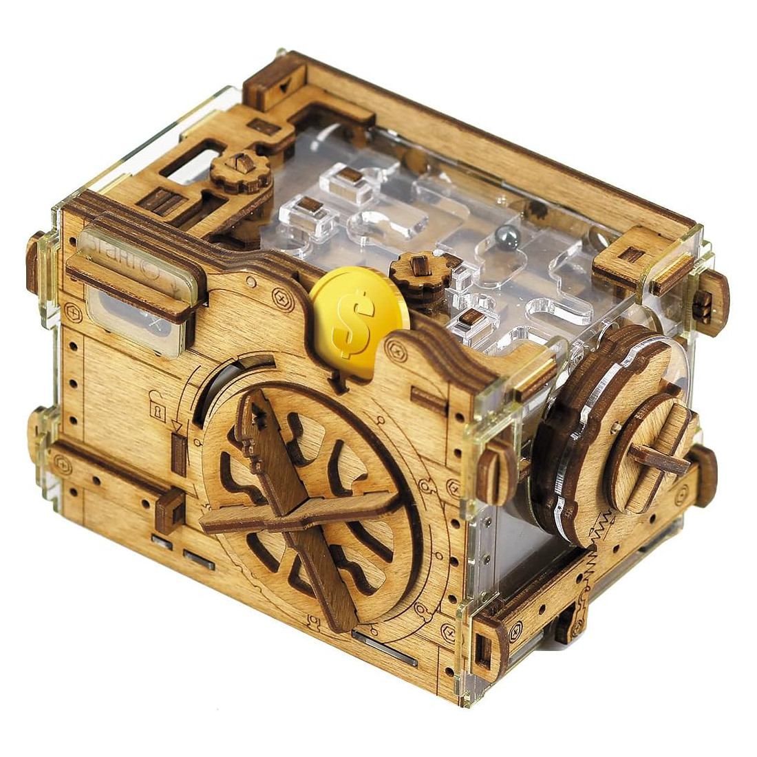 puzzle box! Ξύλινος κουμπαράς με γρίφο amazeing safe puzzle box! Ξύλινος κουμπαράς με γρίφο amazeing safe