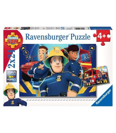 ravensburger puzzle sam ο πυροσβέστης