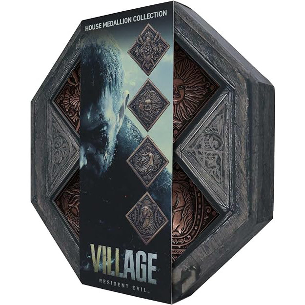 resident evil! village house medallion collection