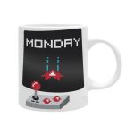 retro gaming mug happy weekend