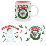 rick and morty! mug merry rickmas