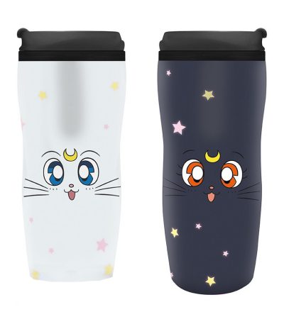 sailor moon! Κούπα ταξιδίου luna & artemis