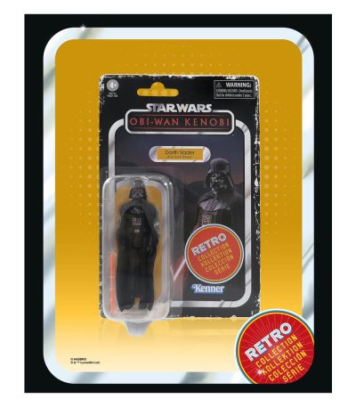 star wars! action figure darth vader retro