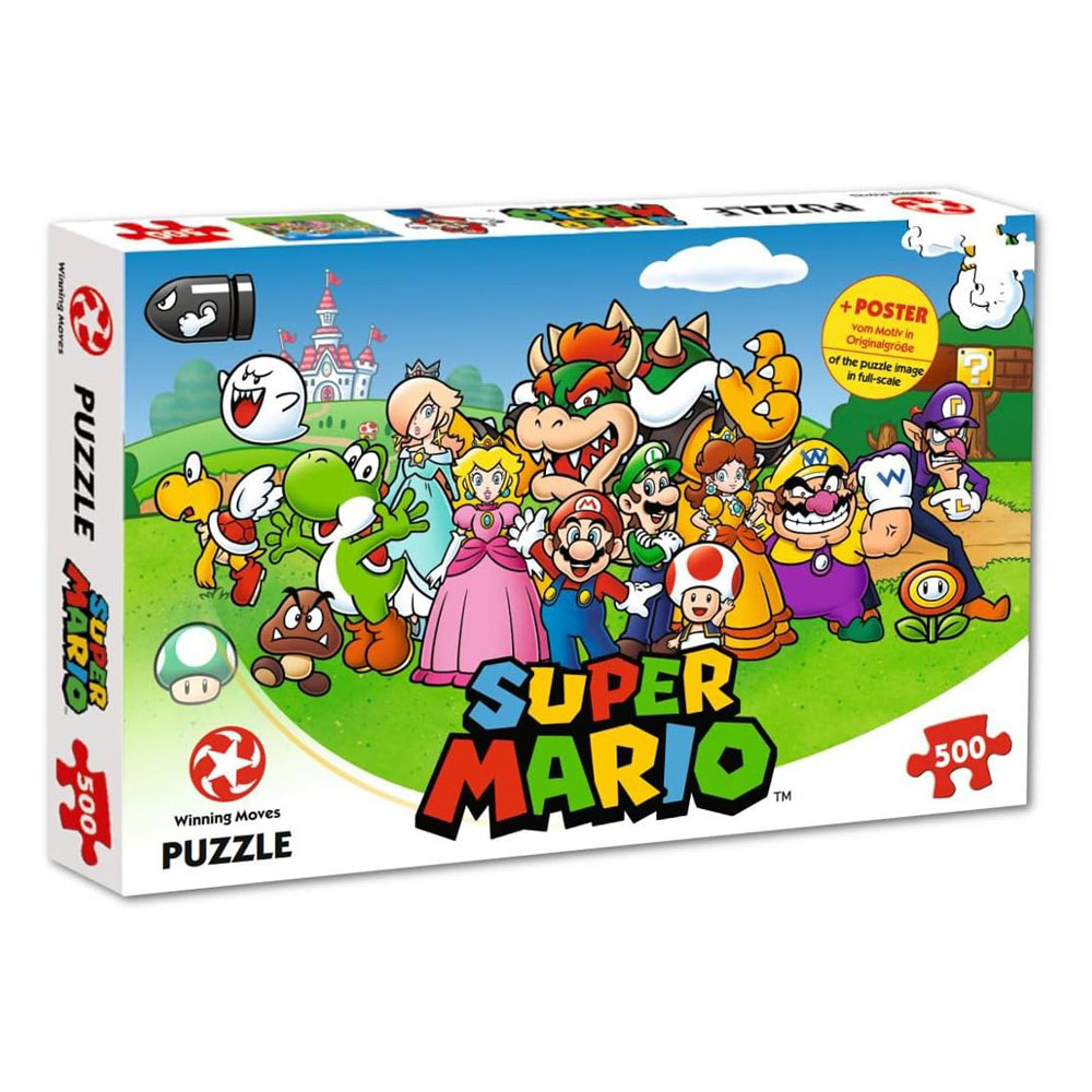 super mario bros! puzzle mario and friends 500pcs