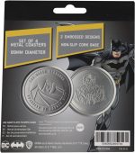 the batman! Μεταλλικά σουβέρ batman σετ