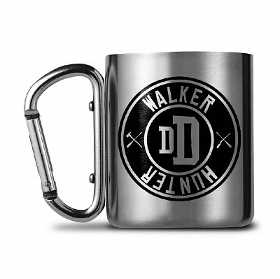 the walking dead! carabiner mug walker hunder