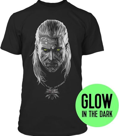 the witcher! toxicity poisoning gerald t shirt (glow in the dark)1
