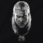 the witcher! toxicity poisoning gerald t shirt (glow in the dark)2