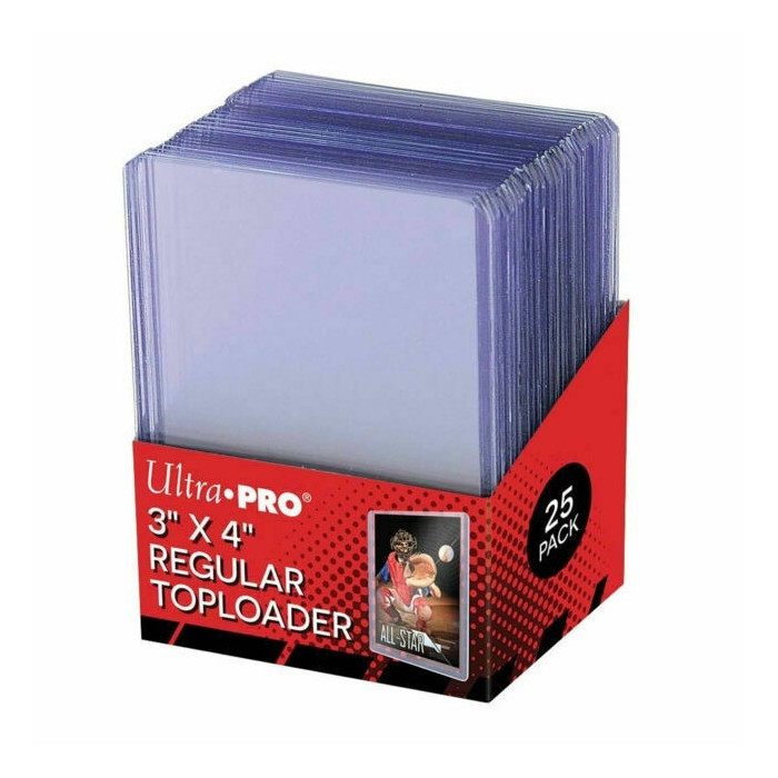 ultra pro! regular toploader 25pcs