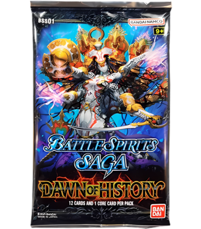 battle spirits saga – dawn of history booster pack bss01