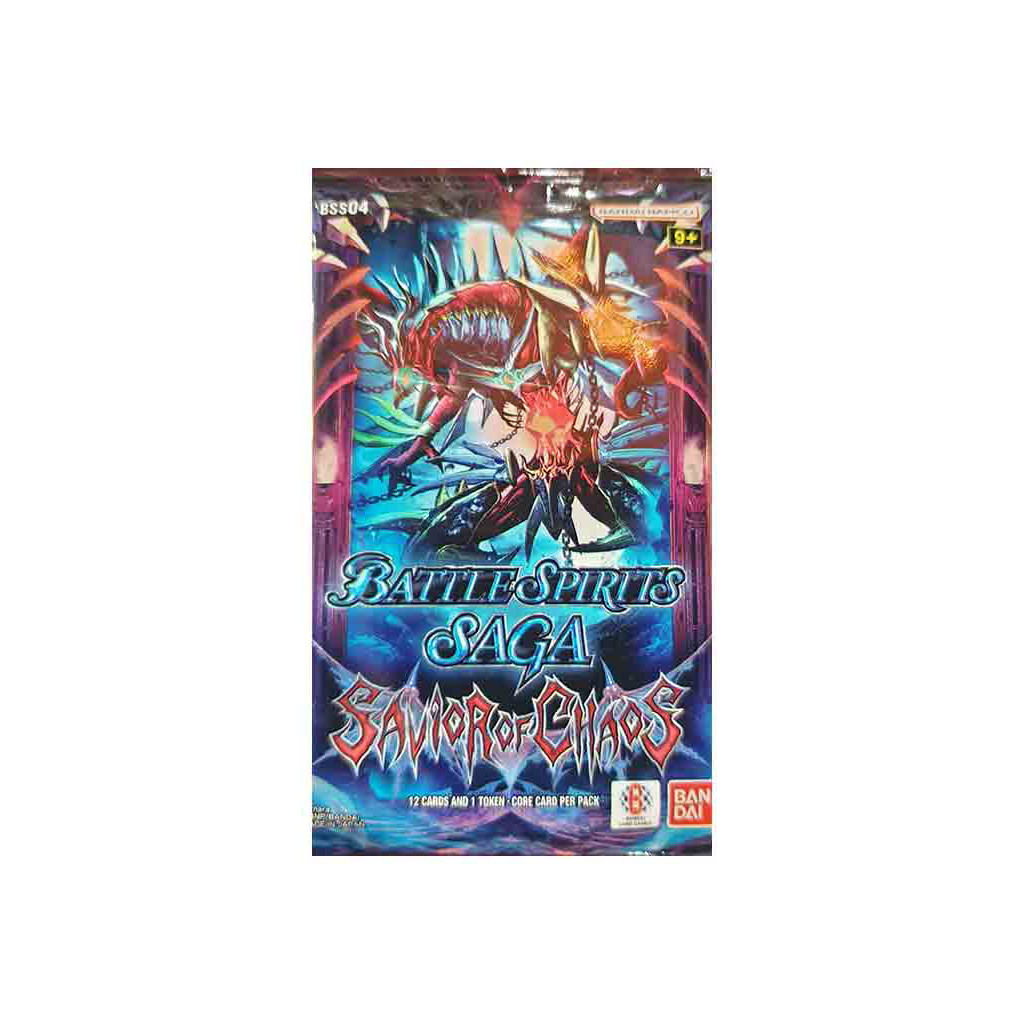 battle spirits saga – savior of chaos booster pack – bss04 battle spirits saga – savior of chaos booster pack – bss04