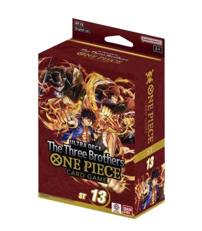 one piece card game – ultra deck the three brothers – st13