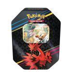 pokemon tcg – crown zenith tin galarian zapdos