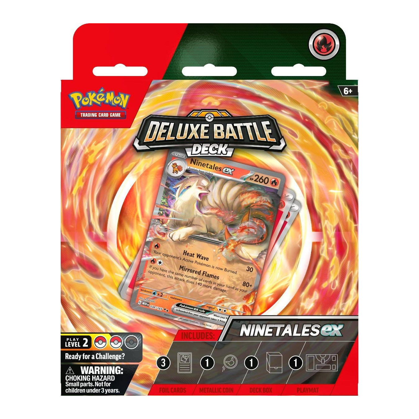 pokemon tcg – deluxe battle deck – ninetales ex pokemon tcg – deluxe battle deck – ninetales ex