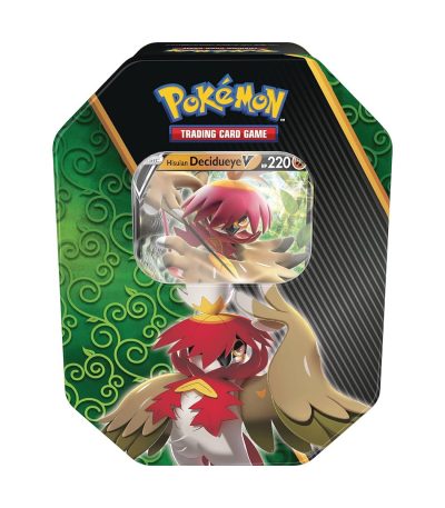 pokemon tcg – divergent powers tin hisuian decidueye v