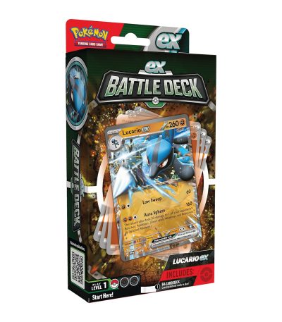 pokemon tcg – ex battle deck lucario