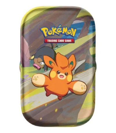 pokemon tcg – paldea friends mini tin pawmi