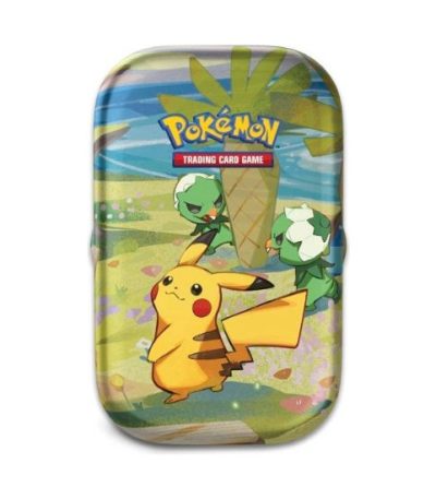 pokemon tcg – paldea friends mini tin pikachu
