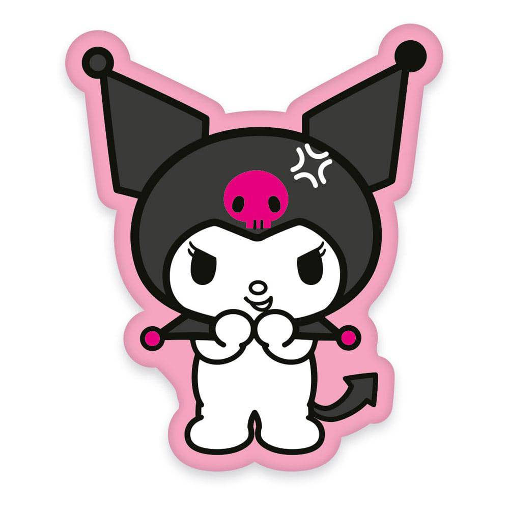 sanrio pillow kuromi smiling 36 cm