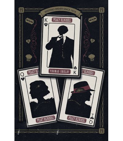 Αφίσα peaky blinders cards