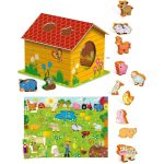 Εκπαιδευτικό παιχνίδι puzzle Η χαρούμενη φάρμα