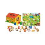 Εκπαιδευτικό παιχνίδι puzzle Η χαρούμενη φάρμα