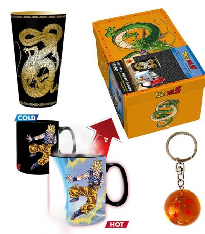 Σετ Δώρου dragonball Κούπα Μπρελόκ & Ποτήρι